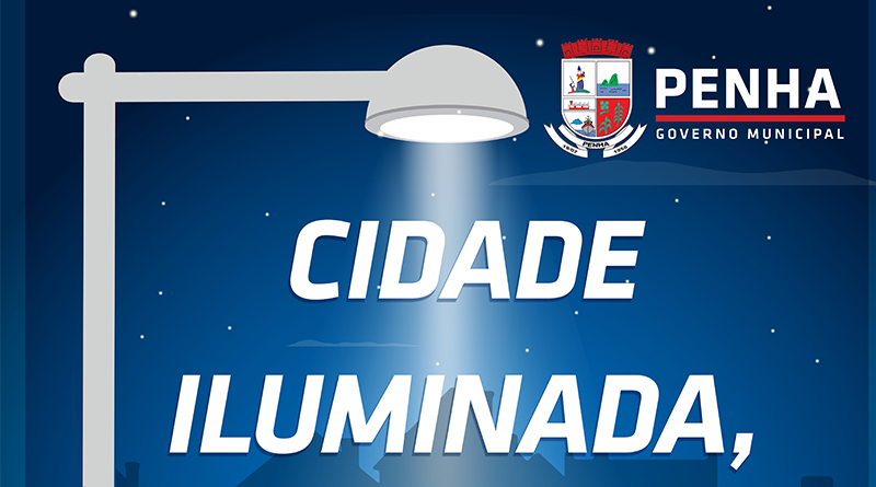 cidade iluminada, cidade segura