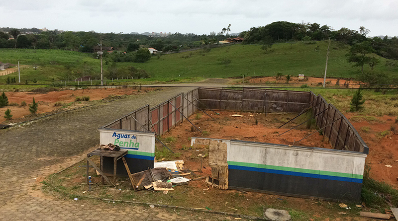 estação de tratamento de água